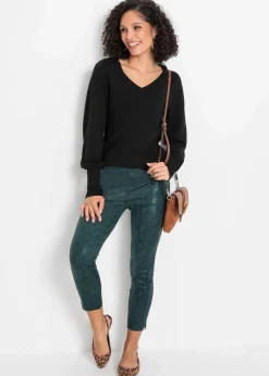 Damen bonprix Bekleidung·Umstandsmode|Strickmode|Pullover mit Ballonärmeln