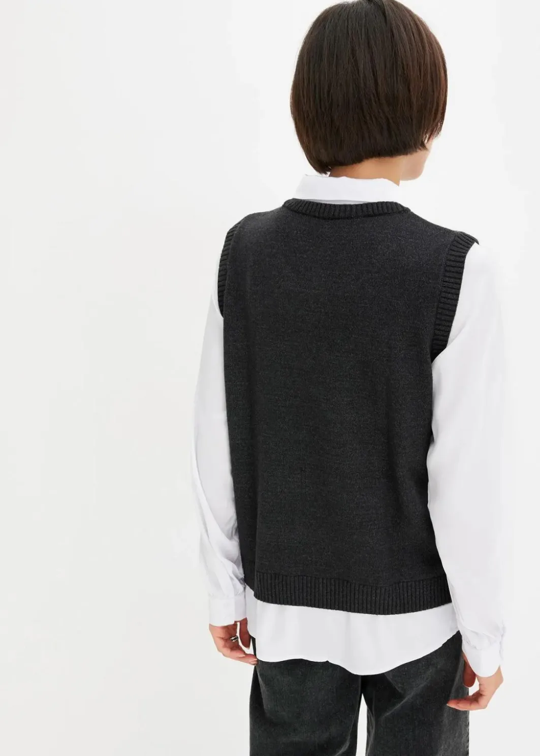 Clearance Pullover mit Blusen-Einsatz Damen Bekleidung·Umstandsmode|Bekleidung·Jeans