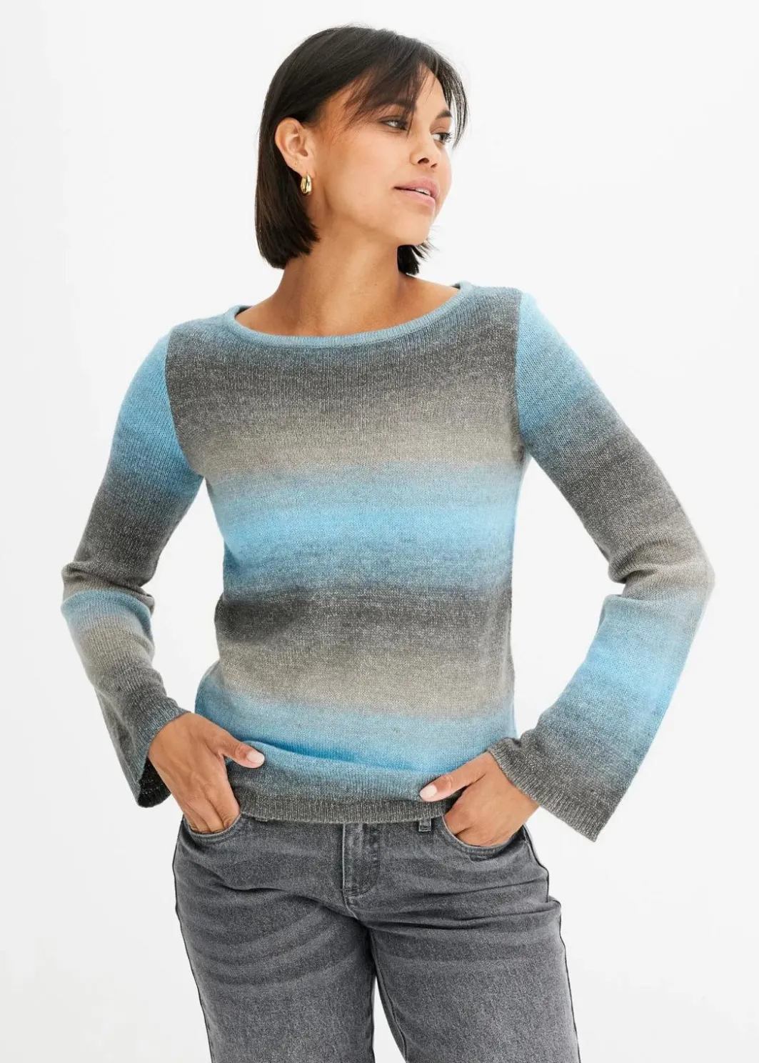 Clearance Pullover mit Farbverlauf Damen Bekleidung·Umstandsmode|Bekleidung·Jeans