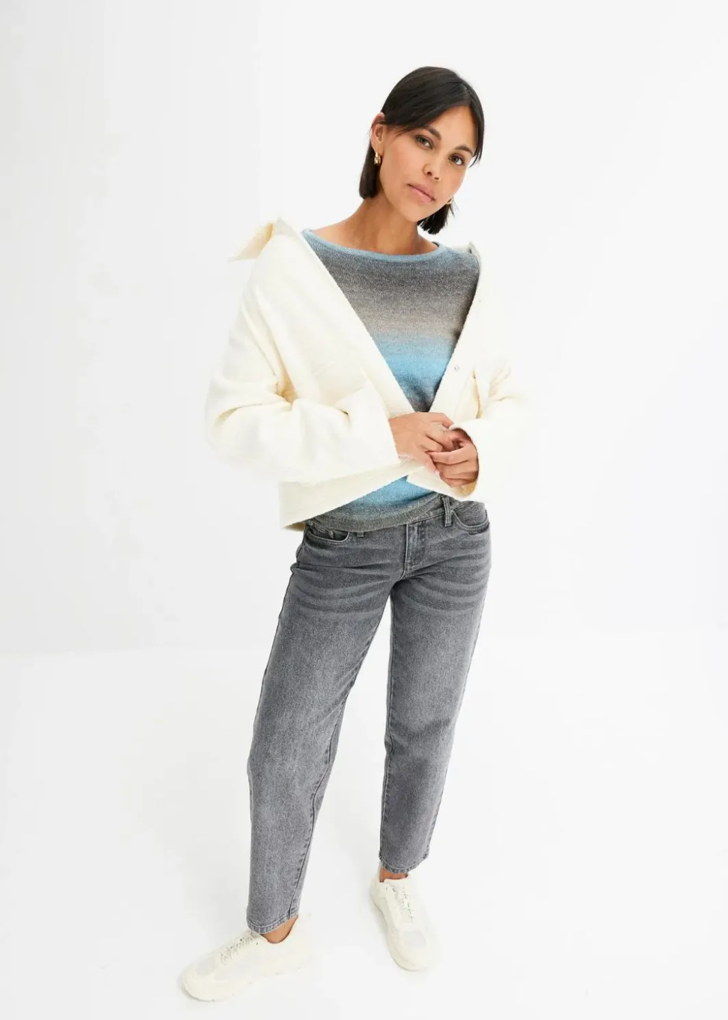 Clearance Pullover mit Farbverlauf Damen Bekleidung·Umstandsmode|Bekleidung·Jeans