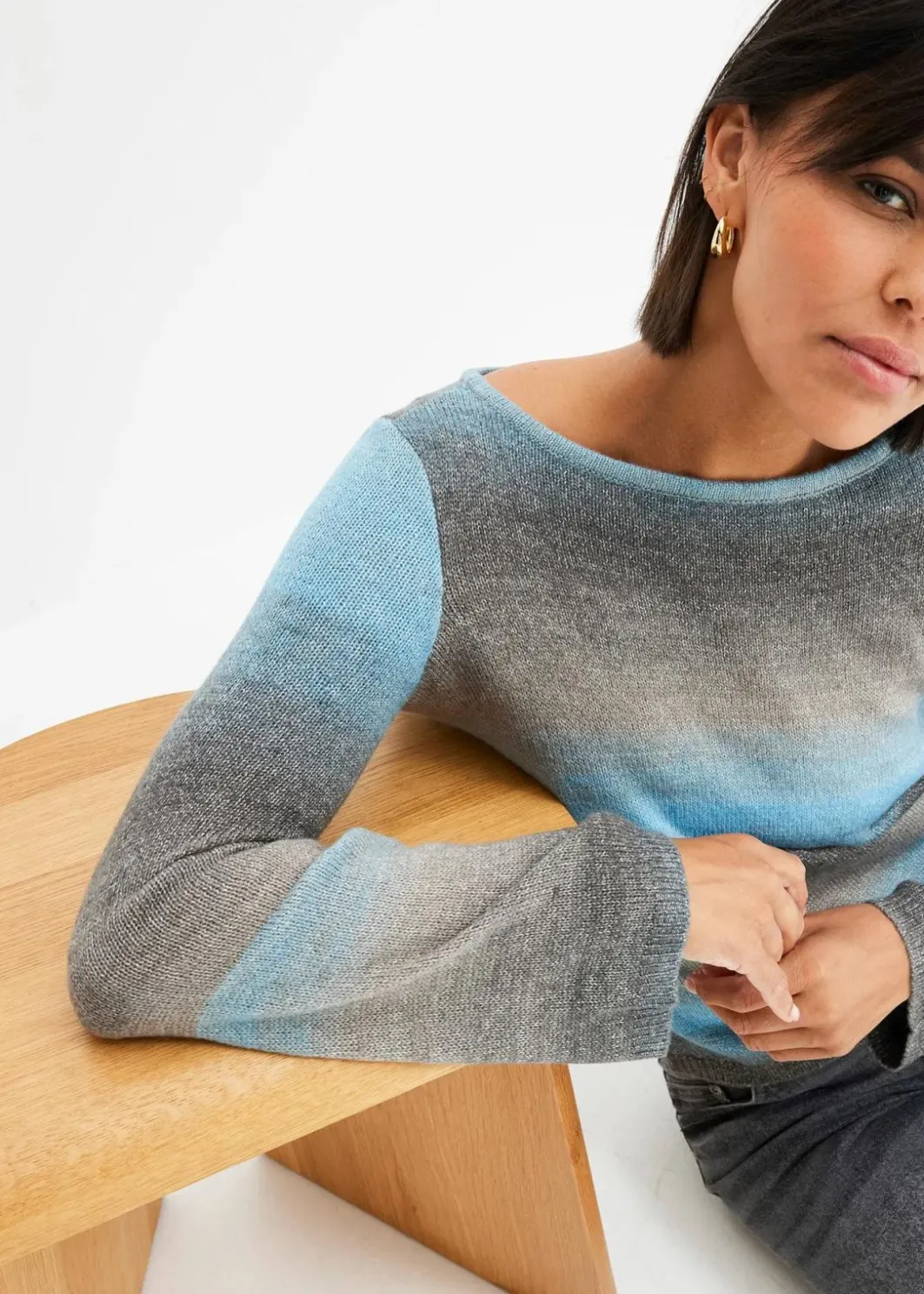 Clearance Pullover mit Farbverlauf Damen Bekleidung·Umstandsmode|Bekleidung·Jeans