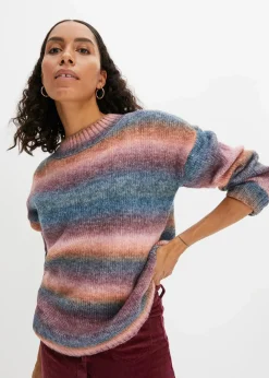 Discount Pullover mit Farbverlauf und Wollanteil Damen Bekleidung·Umstandsmode|Strickmode