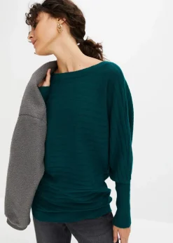 Damen bonprix Bekleidung·Umstandsmode|Bekleidung·Jeans|Pullover mit Fledermausärmeln