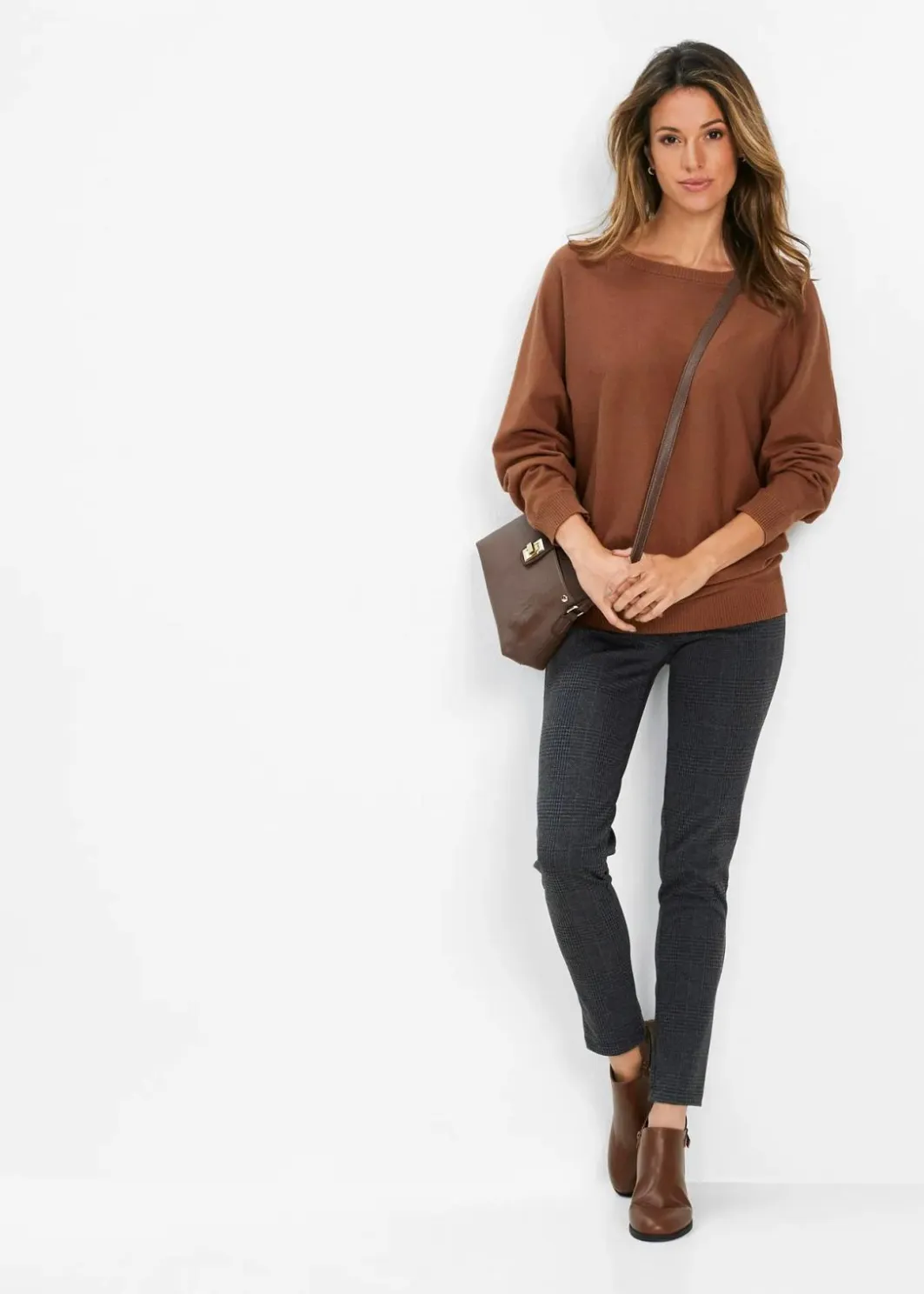 Hot Pullover mit Fledermausärmeln Damen Strickmode|Pullover & Strickjacken