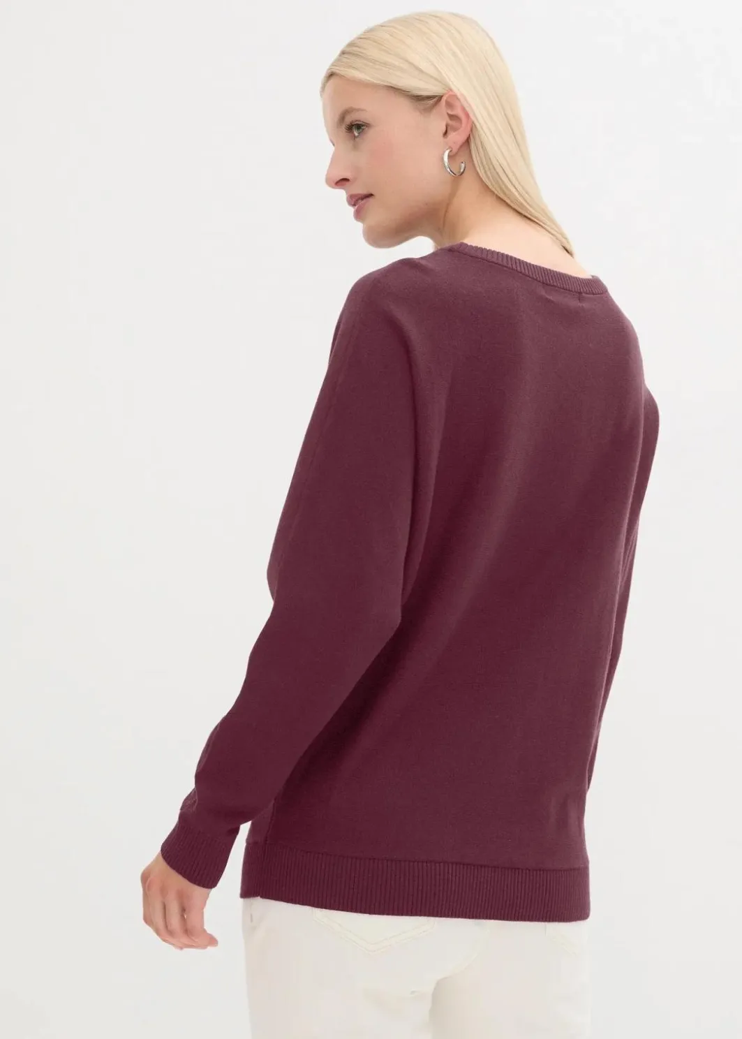 Online Pullover mit Fledermausärmeln Damen Strickmode|Pullover & Strickjacken