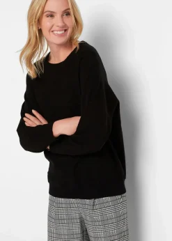 Best Pullover mit Fledermausärmeln Damen Strickmode|Pullover & Strickjacken