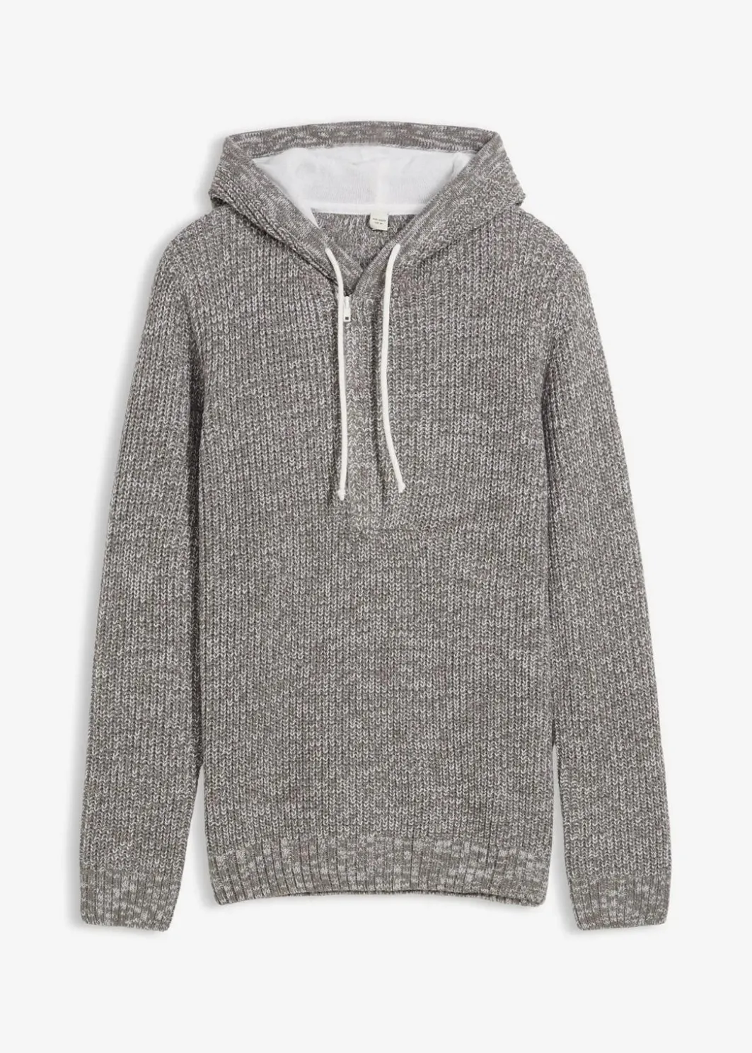 Herren bonprix Pullover & Strickjacken|Große Größen|Pullover mit Kapuze
