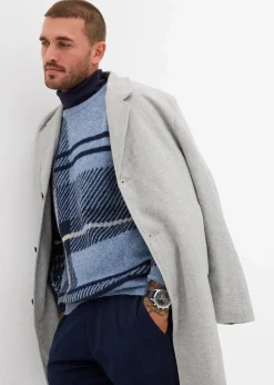 Herren bonprix Große Größen|Pullover & Strickjacken|Pullover mit Karomuster