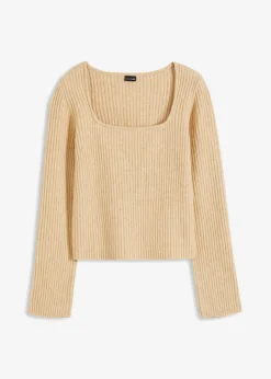 Best Pullover mit Karree-Ausschnitt Damen Bekleidung·Umstandsmode|Bekleidung·Jeans