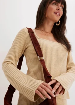 Best Pullover mit Karree-Ausschnitt Damen Bekleidung·Umstandsmode|Bekleidung·Jeans