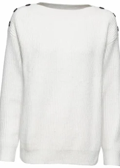 Online Pullover mit Knöpfen Damen Bekleidung·Umstandsmode|Strickmode