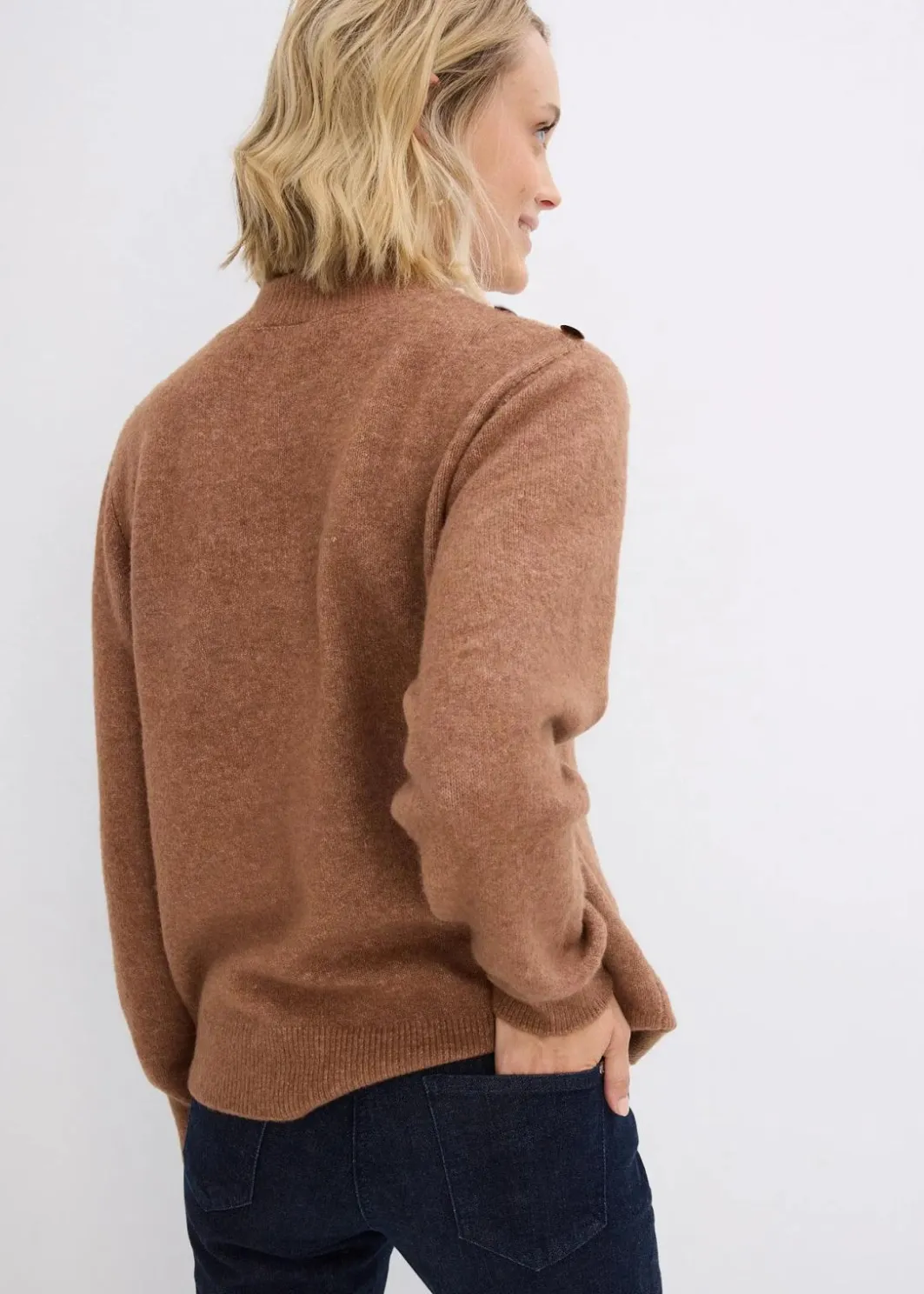 Outlet Pullover mit Pailetten Damen Nachhaltigere Materialien|Pullover & Strickjacken