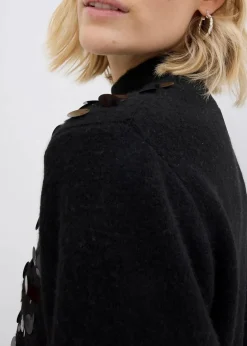 Damen bonprix Nachhaltigere Materialien|Pullover & Strickjacken|Pullover mit Pailetten