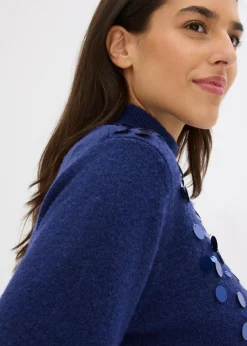 Damen bonprix Bekleidung·Umstandsmode|Bekleidung·Jeans|Pullover mit Pailetten