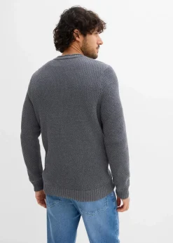 Outlet Pullover mit recycelter Baumwolle Herren Pullover & Strickjacken|Große Größen