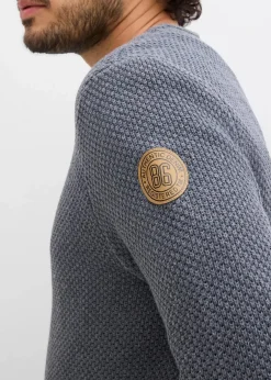 Outlet Pullover mit recycelter Baumwolle Herren Pullover & Strickjacken|Große Größen