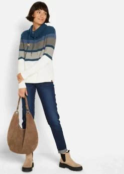 Best Pullover mit Schlauchkragen Damen Bekleidung·Umstandsmode|Bekleidung·Jeans