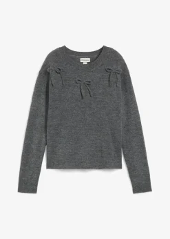 Damen bonprix Pullover & Strickjacken|Strickmode|Pullover mit Schleifen
