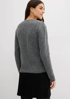 Damen bonprix Pullover & Strickjacken|Strickmode|Pullover mit Schleifen