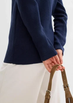 Damen bonprix Bekleidung·Umstandsmode|Strickmode|Pullover mit Stehkragen