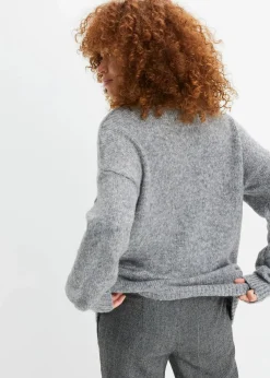 Damen bonprix Pullover & Strickjacken|Strickmode|Pullover mit Stern