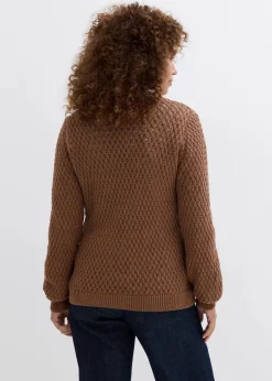 Clearance Pullover mit Strukturstrick aus Baumwollmix Damen Bekleidung·Umstandsmode|Bekleidung·Jeans