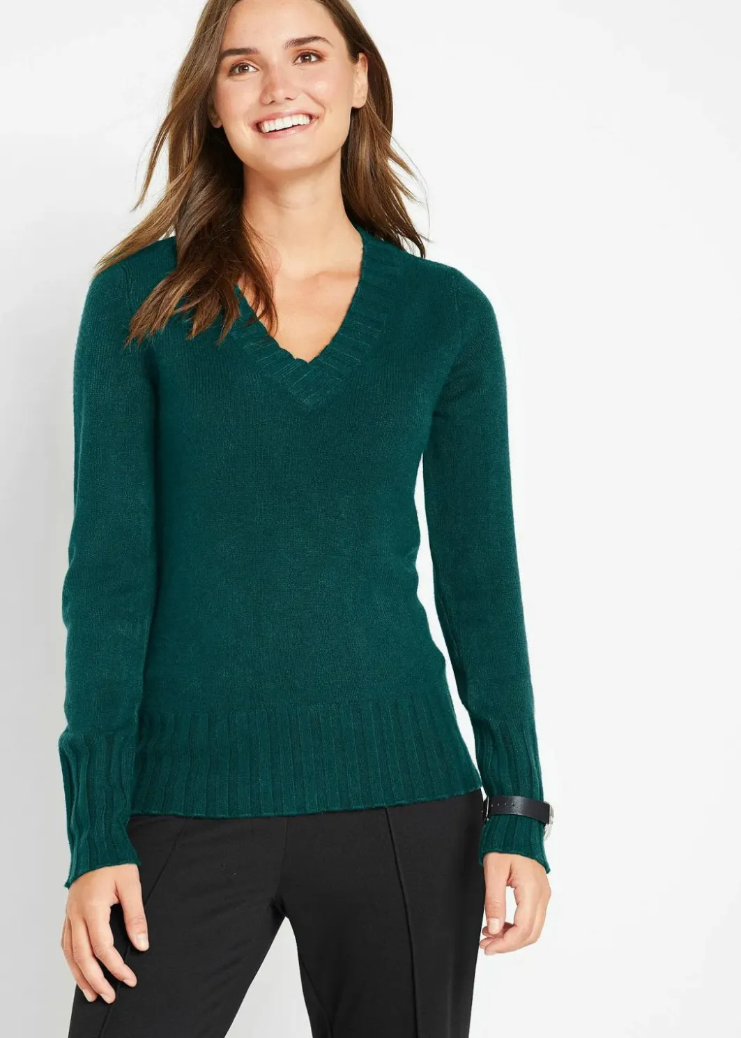 Sale Pullover mit V-Ausschnitt Damen Strickmode|Pullover & Strickjacken