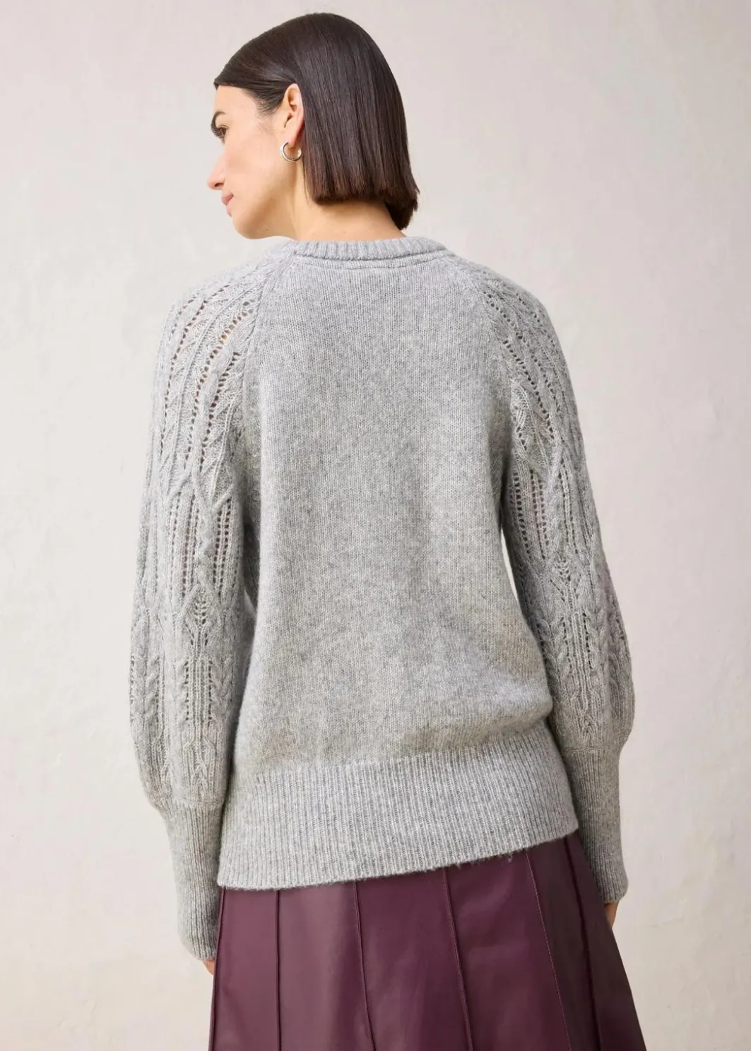 Damen bonprix Bekleidung·Umstandsmode|Premium|Pullover mit Woll-Anteil