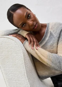 Hot Pullover mit Wolle und Lurex Damen Strickmode|Pullover & Strickjacken