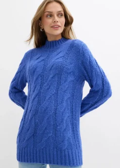 Damen bonprix Bekleidung·Umstandsmode|Strickmode|Pullover mit Zopfmuster