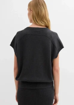 Damen bonprix Bekleidung·Umstandsmode|Bekleidung·Jeans|Pullunder aus reiner Baumwolle