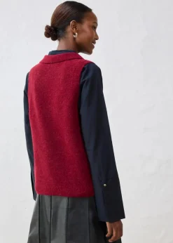 Damen bonprix Pullover & Strickjacken|Strickmode|Pullunder mit Alpakawolle