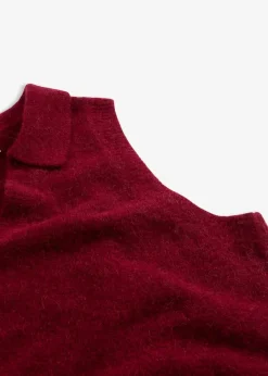 Damen bonprix Pullover & Strickjacken|Strickmode|Pullunder mit Alpakawolle