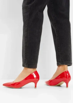 Discount Pumps in Lack-Optik Damen Pumps