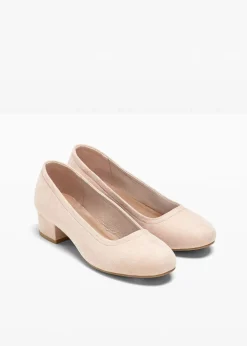 Damen bonprix Schuhe & Accessoires In Spezialgrößen·Schuhe In Übergröße|Pumps|Pumps mit Blockabsatz