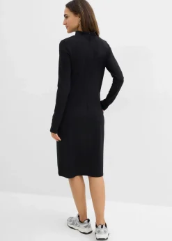 Damen bonprix Bekleidung·Röcke|Bekleidung·Pullover & Strickjacken|Punto Di Roma Kleid mit Stehkragen