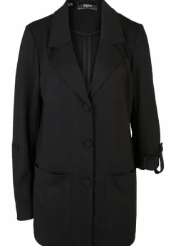 Hot Punto di Roma Longblazer aus Viskose-Mischung Damen Bekleidung·Basics|Bekleidung·Blusen & Tuniken