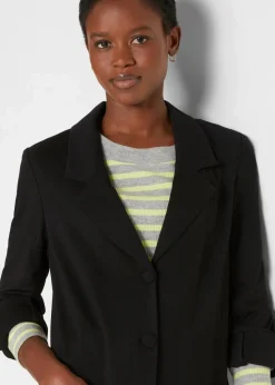 Hot Punto di Roma Longblazer aus Viskose-Mischung Damen Bekleidung·Basics|Bekleidung·Blusen & Tuniken