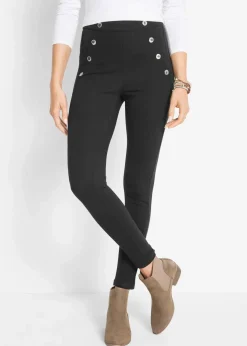 Damen bonprix Bekleidung·Kleider|Nachhaltigere Materialien|Punto Di Roma-Leggings