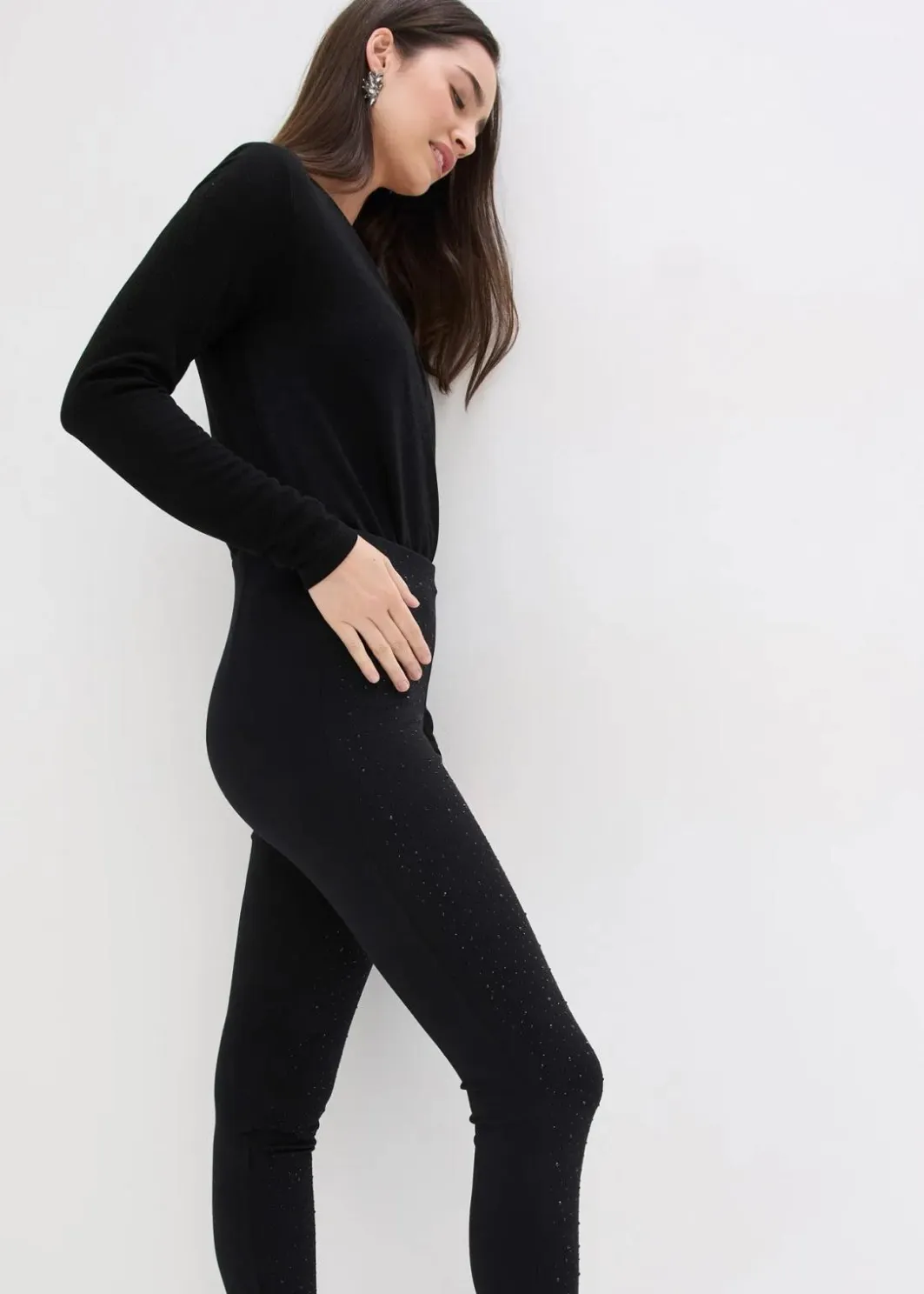 Damen bonprix Bekleidung·Kleider|Hosen|Punto-Leggings