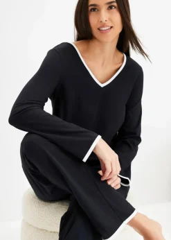 Clearance Pyjama aus reiner Baumwolle Damen Wäsche·Basics|Wäsche·Nachtwäsche