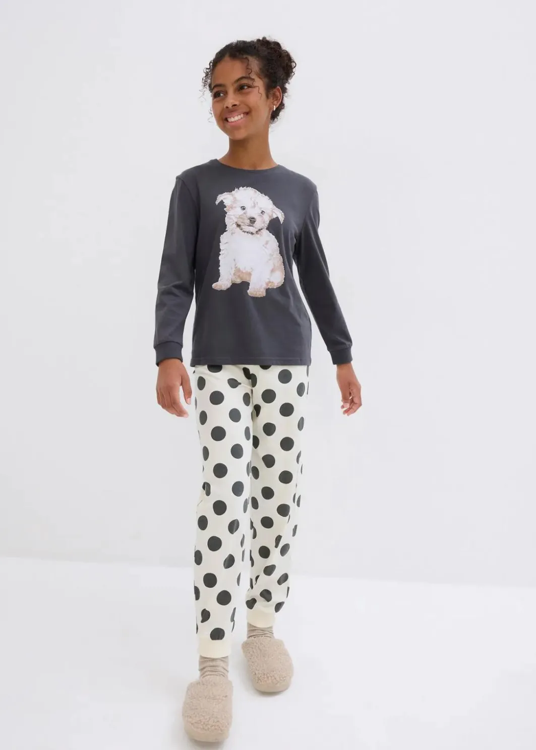 Sale Pyjama aus reiner Bio-Baumwolle (2-tlg. Set) Kinder Mädchen·Nachtwäsche
