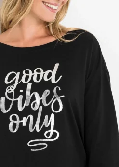Damen bonprix Nachhaltigere Materialien|Nachtwäsche|Pyjama aus reiner Bio-Baumwolle
