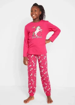 Discount Pyjama aus reiner Bio-Baumwolle (2-tlg. Set) Kinder Mädchen·Nachtwäsche