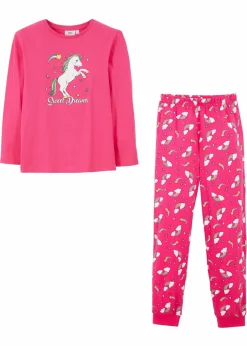 Discount Pyjama aus reiner Bio-Baumwolle (2-tlg. Set) Kinder Mädchen·Nachtwäsche