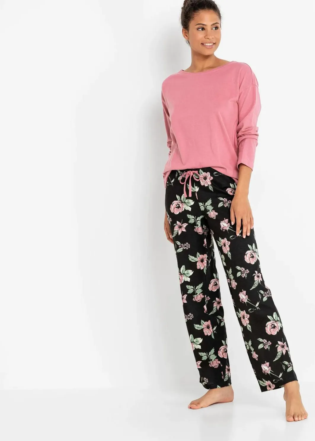 Best Pyjama aus reiner Bio-Baumwolle Damen Wäsche·Nachtwäsche|Nachhaltigere Materialien