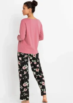 Best Pyjama aus reiner Bio-Baumwolle Damen Wäsche·Nachtwäsche|Nachhaltigere Materialien
