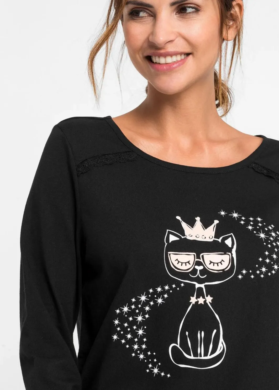 Online Pyjama aus reiner Bio-Baumwolle Damen Wäsche·Nachtwäsche|Nachhaltigere Materialien