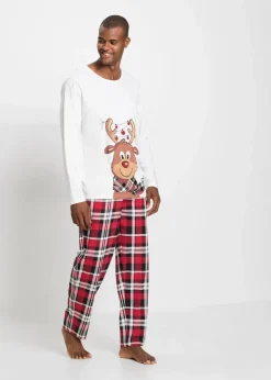 Best Pyjama aus reiner Bio-Baumwolle mit langen Ärmeln Herren Pyjamas|Wäsche