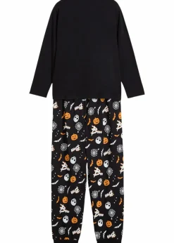 Kinder bonprix Jungen·Nachtwäsche|Mädchen·Nachtwäsche|Pyjama aus weicher Baumwolle (2-tlg. Set)